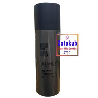 Keo bọt tạo kiểu giữ nếp tóc và tạo độ phồng Label.m Volume Mousse 200ml