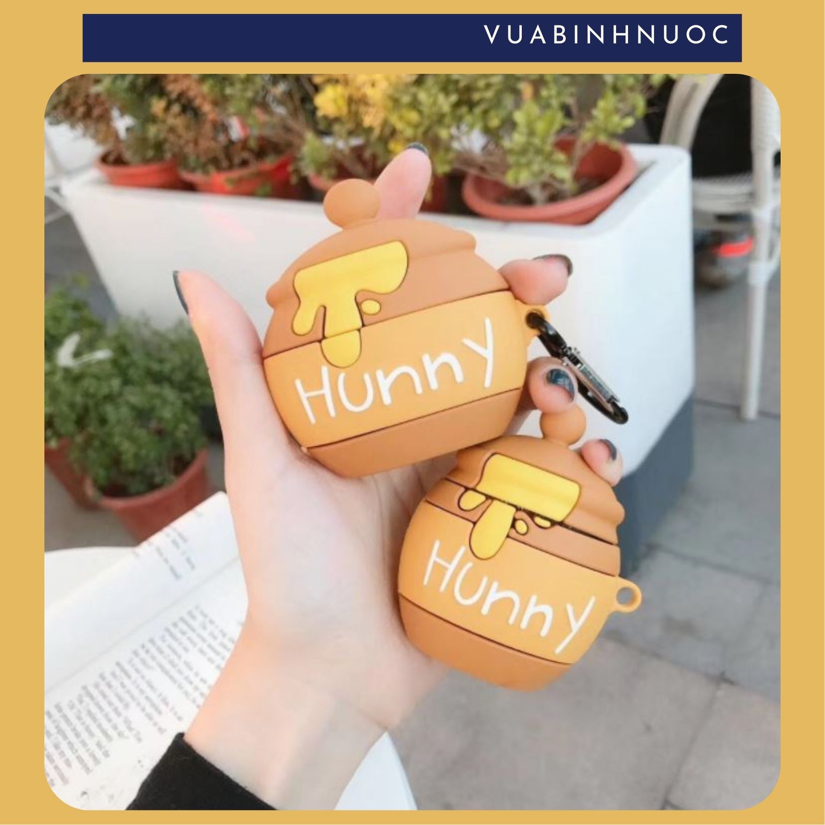 Ốp bảo vệ AirPod 1/2, Airpod Pro dễ thương, ốp airpod nhựa đúc cute - vuabinhnuoc