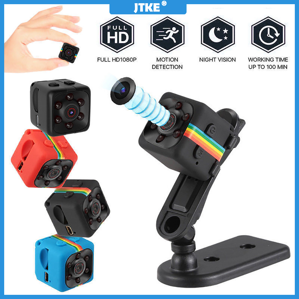 JTKE Camera Mini Camera Quan Sát Ban Đêm Cảm Biến HD 1080P Camera Siêu Nhỏ DVR Chuyển Động Camera Video Thể Thao DV