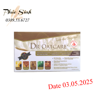 Sữa hạt Dr Oatcare - Hộp giấy 750gr
