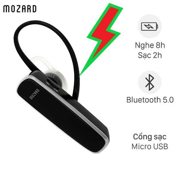 Tai nghe Bluetooth  Đen LE003