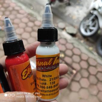 Mực tập xăm Eternal màu Trắng 30ml