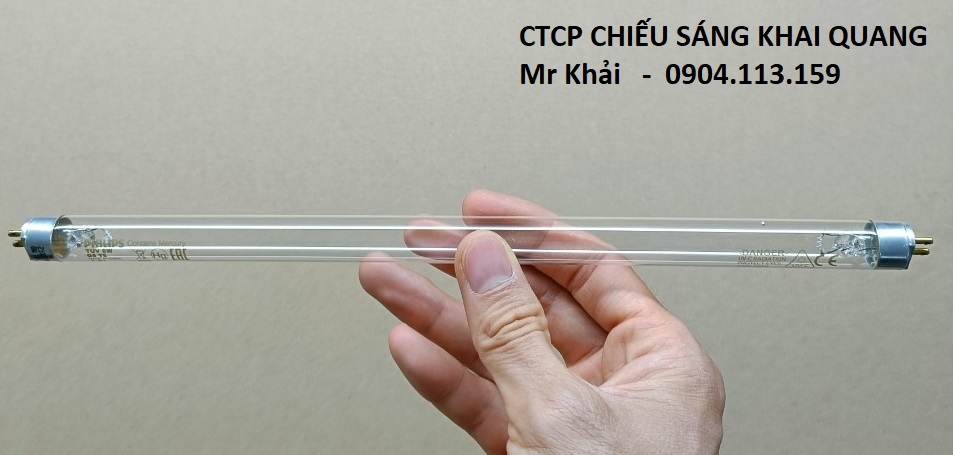 (SALE) Bóng đèn UVC diệt khuẩn TUV 8W 30cm Philips