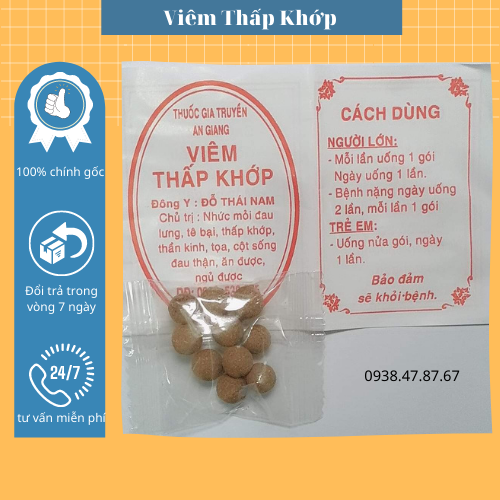 50 gói đỗ thái nam - khớp 10 viên bì đỏ