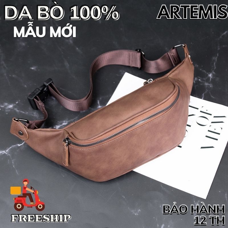 [KHÔNG ƯNG HOÀN TIỀN] Túi bao tử nam da độc lạ chính hãng Artemis store P0286U8 cô điển đi chơi, du lịch, đi tiệc, đi làm công sở, hàng đẹp, cao cấp sang trọng, chất Siêu bền, phong cách Hàn Quốc cá tính mẫu mới