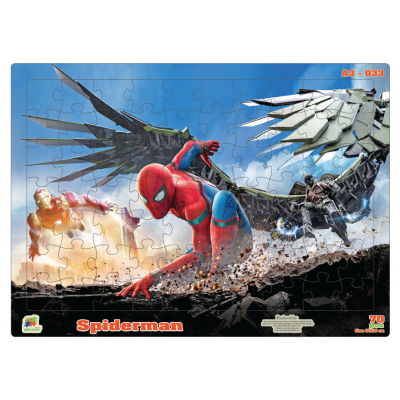 Tranh ghép hình 70 mảnh / spiderman