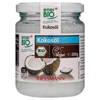 Dầu dừa hữu cơ ép lạnh Bio Kokosol 200g xách tay Đức