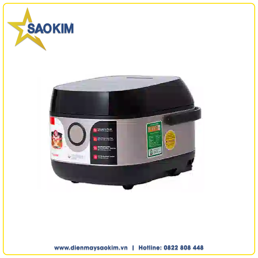 Nồi cơm điện tử cao tần Toshiba RC-18IX1PV- Thiết kế gọn nhẹ, Lòng nồi chống dính- Công suất: 1000W- Chức năng: Nấu cơm, cháo, cơm trộn, xôi, sushi, cơm cháy, canh, súp, Hấp, Làm bánh,giữ ấm tốt- Bảo hành 12 tháng