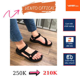 Giày sandal Nam VENTO kiểu dáng basic 2 quai ngang chéo NV25