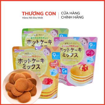 Bột làm bánh rán cho bé ăn dặm Wakodo Nhật Bản [HSD T10/23]
