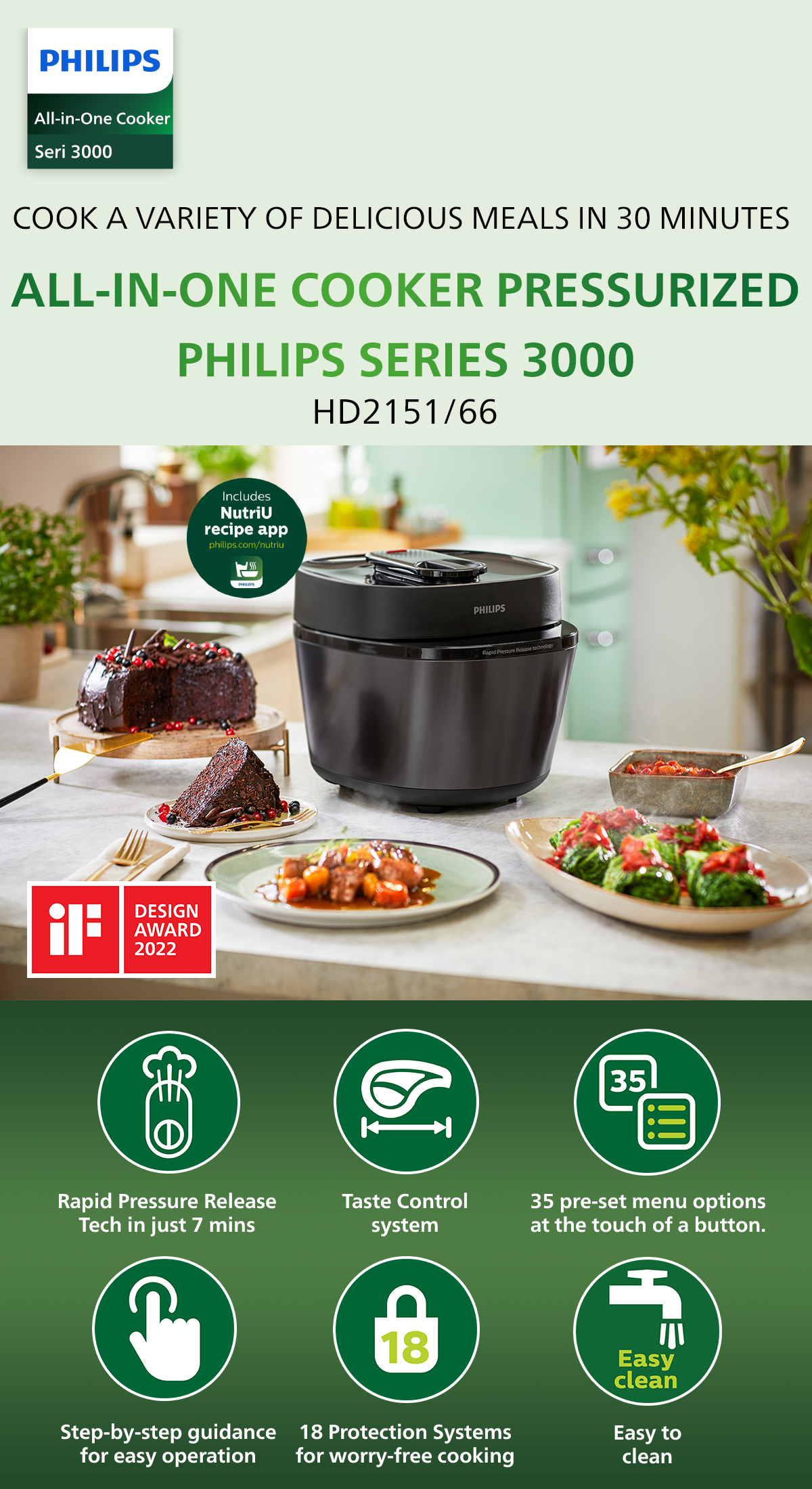 Philips 3000 All In One Philips Cooker Recipe Philips Electric
