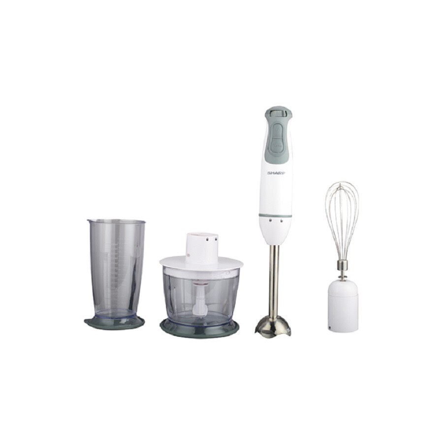 Máy say sinh tố cầm tay sharp em-h076sv-wh