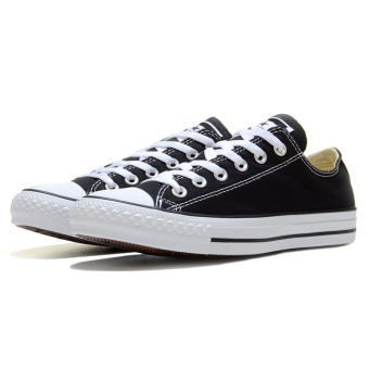 Giày Vải Sneaker  CV Cổ Thấp Màu Đen Nam