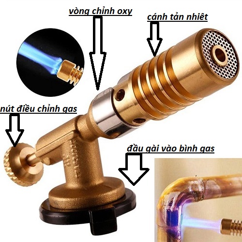    SẢN PHẨM MỚI GIẢM GIÁ 48% 1 NGÀY HÔM NAY   Đầu khò gas cầm tay sử dụng bình mini - Dụng Cụ Khò Gas Đánh Lửa Tự Động Dùng Với Lon Gas Mini. Đèn khò ống đồng cao cấp nguyên khối 