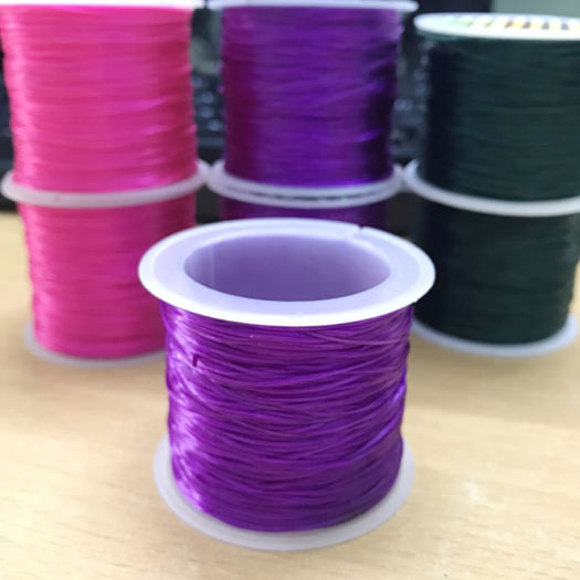 Cuộn dây xỏ chuỗi hạt sợi tơ siêu bền, cước xâu chuỗi hạt - Nhiều màu sắc