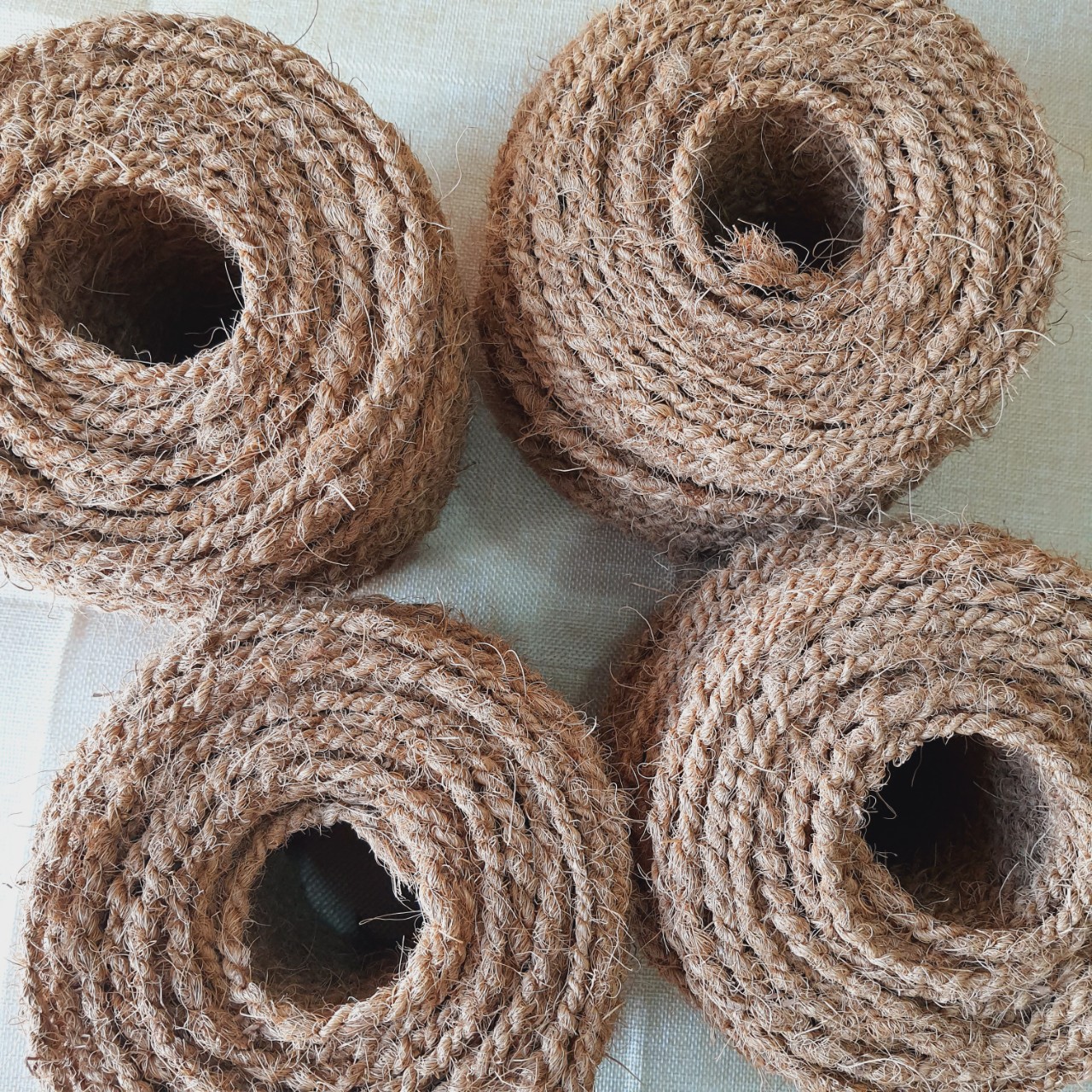 Dây xơ dừa 5mm, 150 mét/ cuộn