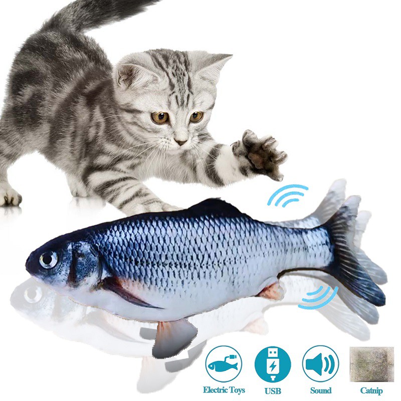 slippery fish toy for cats