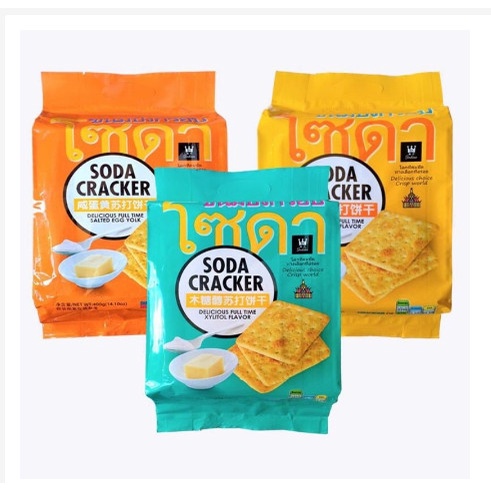 Bánh lạt Thái lan Soda cracker 400g