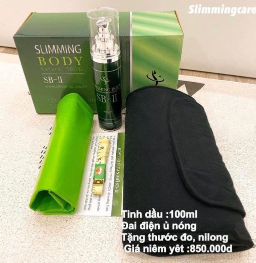 Bộ Đai Ủ Nóng Tan Mỡ Slimming Body SB-II Hàng Chính Hãng, Quấn Nóng Giúp Thải Mỡ Bụng Mỡ Thừa Định Hình Eo Nhanh Về Dáng Cho Chị Em Và An Toàn Cho Mẹ Sau Sinh
