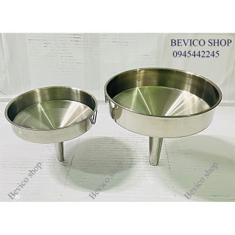 Phễu rót chất lỏng inox 304, size 16cm & 20cm