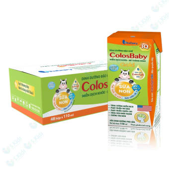 Thùng 48 Hộp SBPS ColosBaby IQ Gold 110ml/thùng.