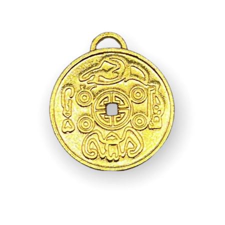 Money Amulet Coin Pendant - Feng Shui Lucky Charm