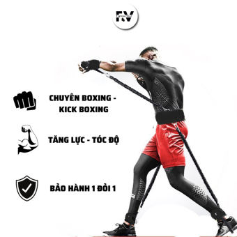 Dây Kháng Lực Boxing - Dây Tập Đấm Gió Kickboxing Muay Thai