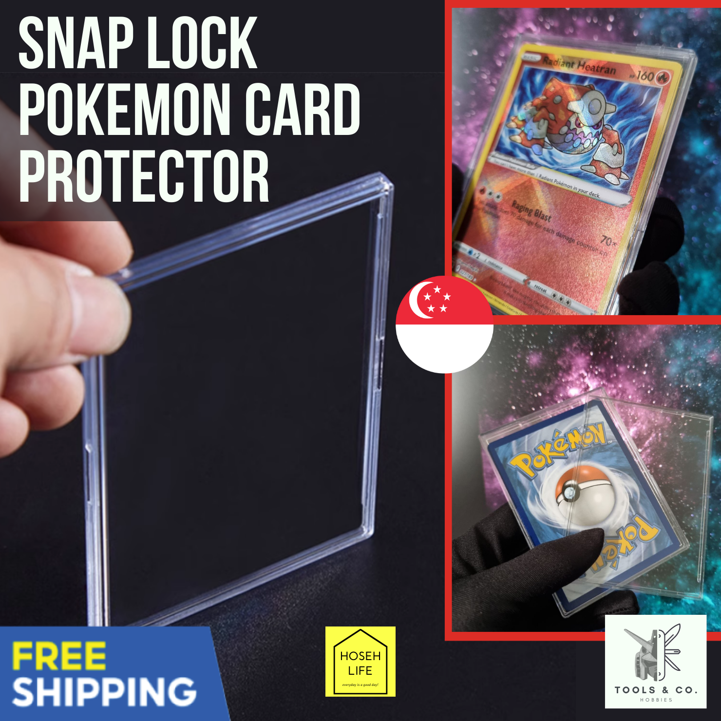 Trading Card Hard Case - Clear Acrylic Storage Box For Kpop Idol Photos &  Trading Cards | Lazada Singapore