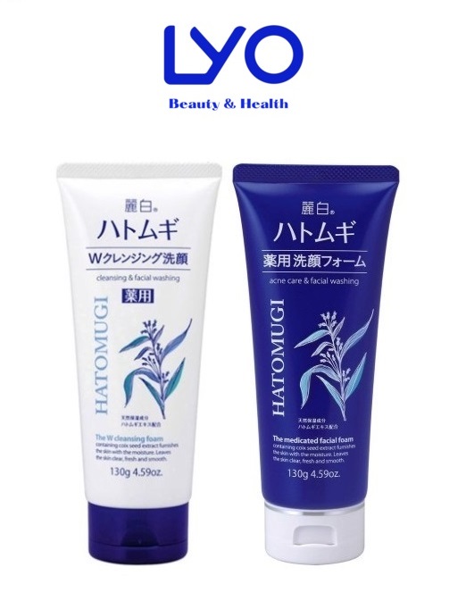 Sữa rửa mặt Ý Dĩ Hatomugi Naturie Skin .