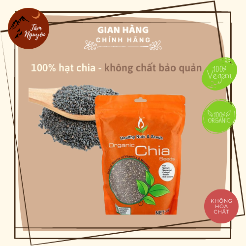 Hạt chia úc cam healthy food & nuts 500g