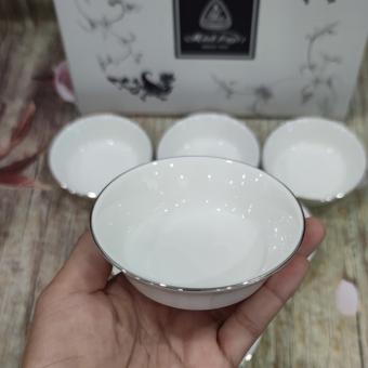 chén đựng nước chấm sứ minh long - chén đựng nước chấm sứ