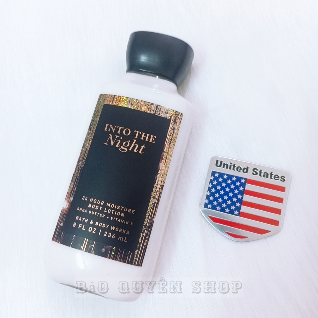 Sữa dưỡng thể bath & body works into the night body lotion 236ml