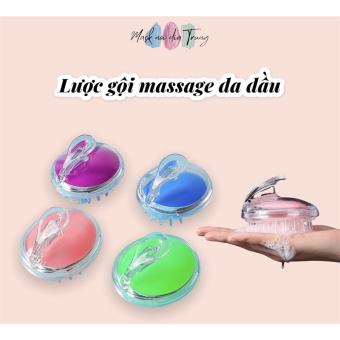 Lược massage đầu, lược cầm tay matxa khi gội đầu