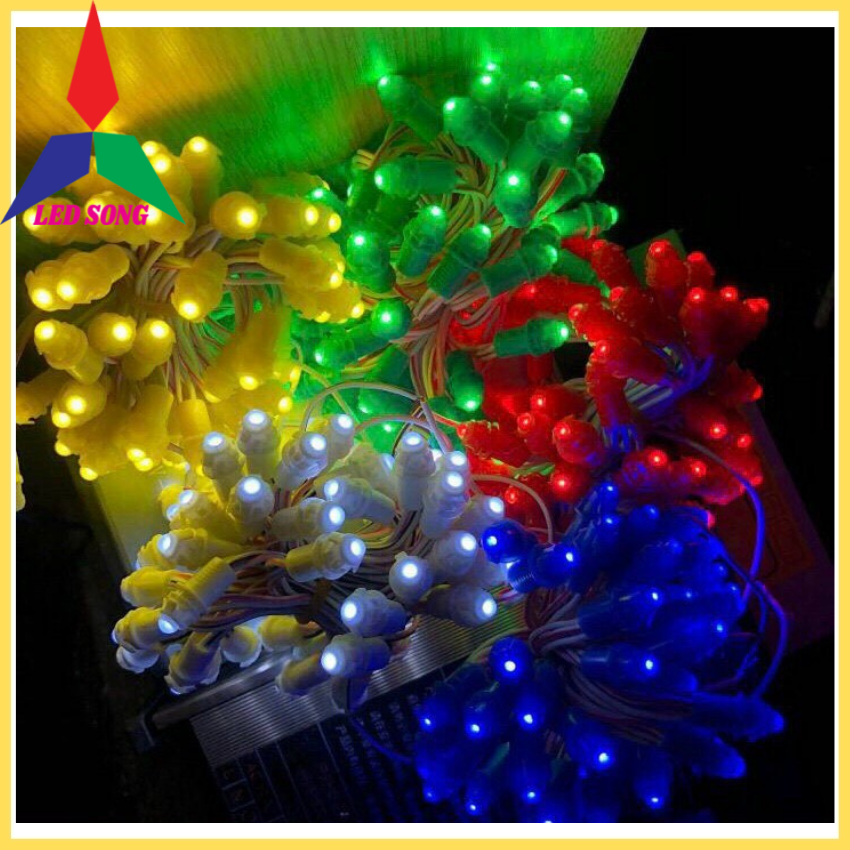 Led Đúc F5 12v Dây 50 Bóng