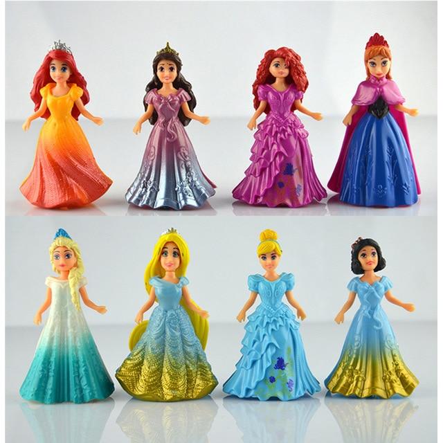 disney princess clip dolls