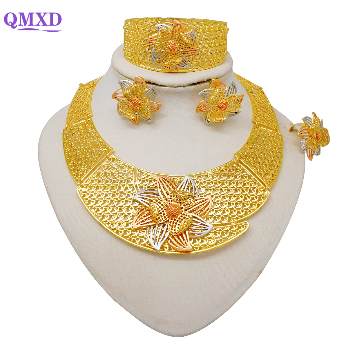 Full jewellery hot sale set gold