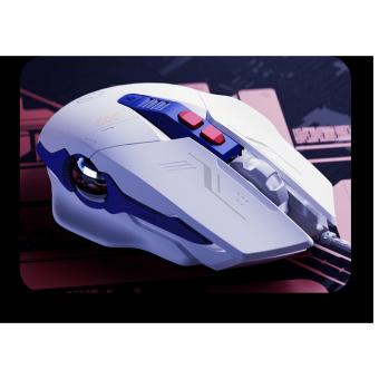 Chuột gaming INPHIC PW2PRO có dây thiết kế robot đèn led RGB