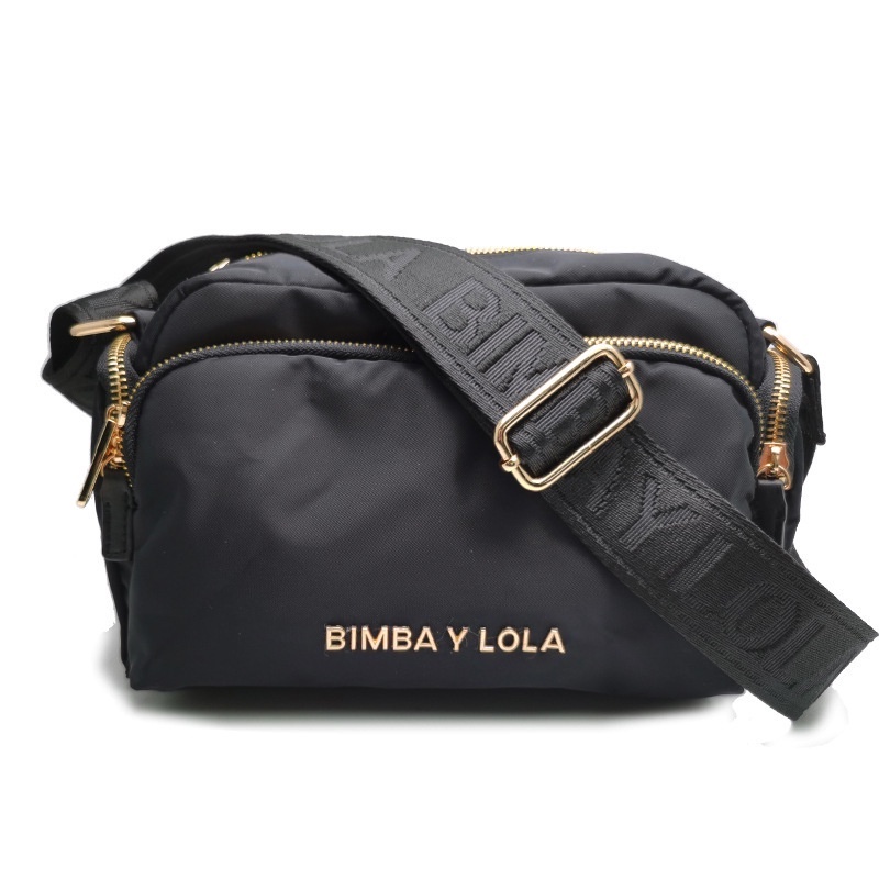 Leather crossbody bag Bimba y Lola Beige in Leather - 16642664