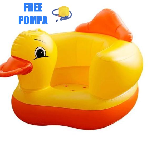 kursi bayi Sofa bayi bebek tempat duduk bayi bebek tempat mandi makan bayi motif bebek