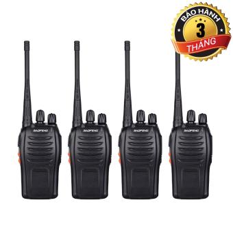 Bộ 04 Bộ đàm Baofeng BF888S - BH:3 Tháng