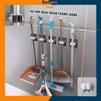 Móc Treo Cây Lau Nhà Móc Treo Chổi Dán Tường Chịu Lực Móc Treo Nhà Tắm Siêu Dính Tiện Lợi