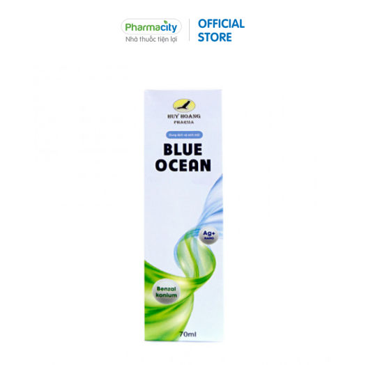 Dung dịch vệ sinh mũi kháng khuẩn Blue Ocean (70ml)