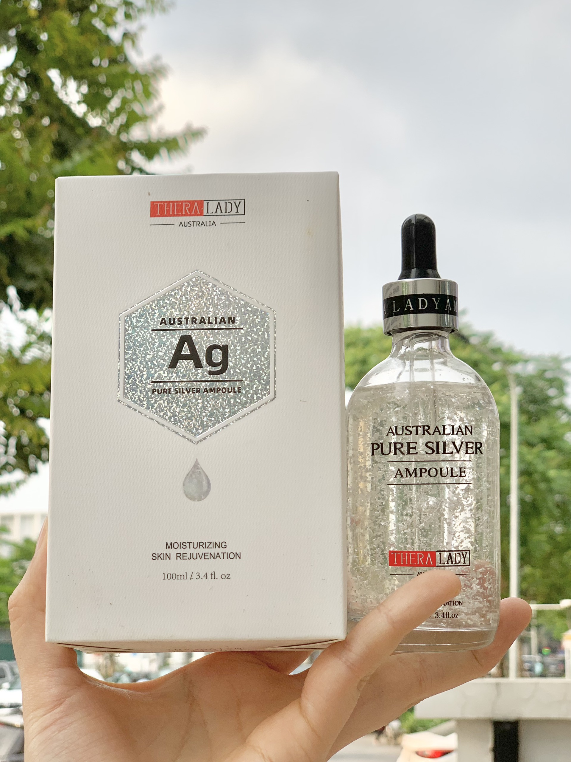 Serum bạc úc- australian pure silver ampoule theralady 100ml
