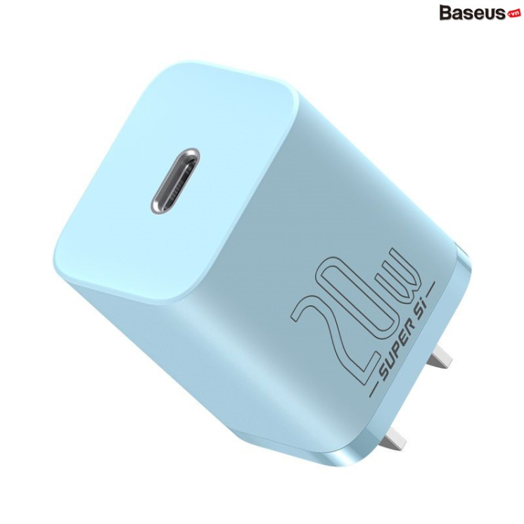 Cốc sạc nhanh baseus super si quick charger 20w dùng cho iphone 12/ip11/xs max