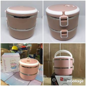 🎁 Cặp lồng cơm ( Hộp đựng cơm ) thức ăn 2 tầng tiện lợi, siêu sang , giữ nhiệt 2 tầng