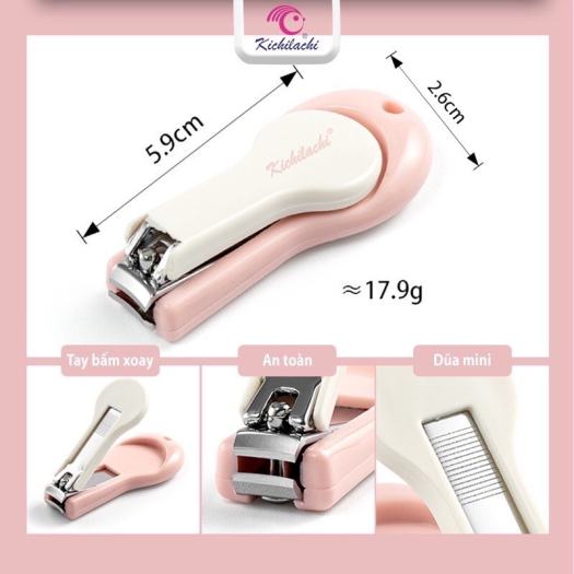 Minbee Kids - Bộ Bấm Móng Tay Best BB 03 Chi Tiết An Toàn Cho Bé