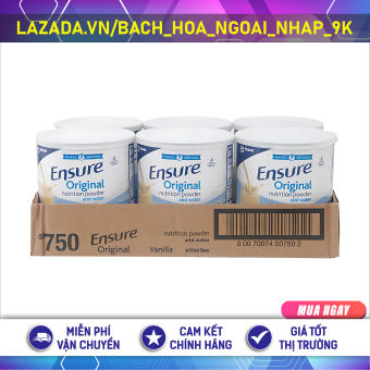 Lốc 6 Hộp Sữa Bột Ensure Mỹ Original Nutrition Powder 397g của Mỹ