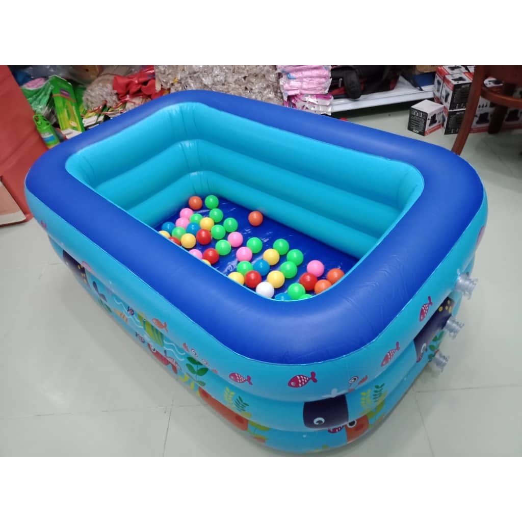 Bể bơi phao 3 tầng cho bé 1m5