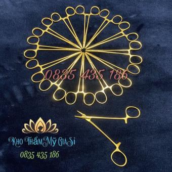 KẸP KIM VÀNG CAO CẤP - BỘ DỤNG CỤ PHẪU THUẬT - BỘ DAO KÉO PHẪU THUẬT