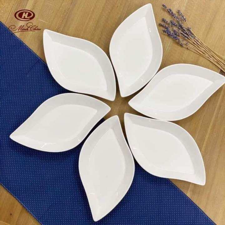 Đĩa lá Minh Châu. đĩa thuyền Minh châu chỉ 35k/1 đĩa